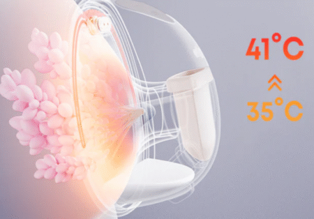 hochwertige tragbare Milchpumpe