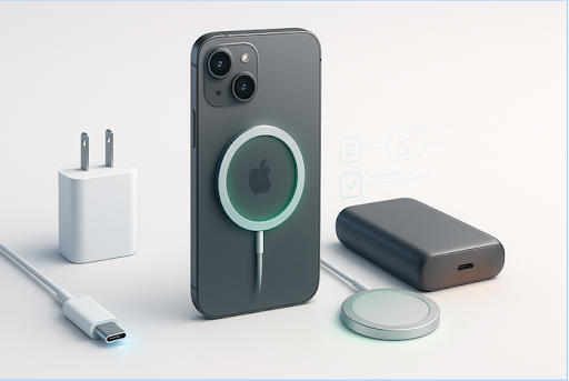 Das ultimative Handbuch zum iPhone-Laden: Von USB-C-Adaptern bis zu kabellosen Ladepads USB-C-Adaptern